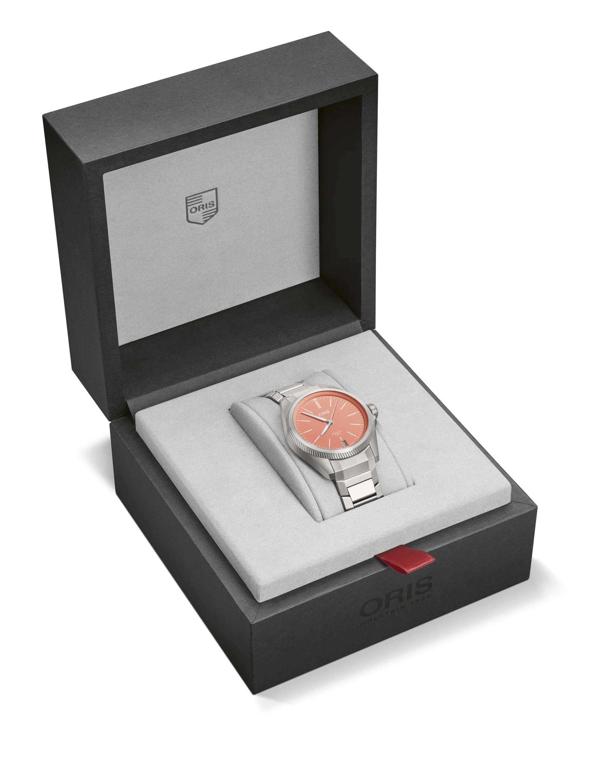 Buy Oris Propilot X Calibre 400 39mm Red/Pink Watch Online